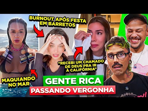 REACTING TO RICH PEOPLE EMBARRASSING THEMSELVES ON THE INTERNET #7 | Diva Depressão