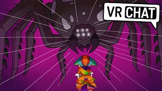 [VRChat] Attack of the giant spider monster