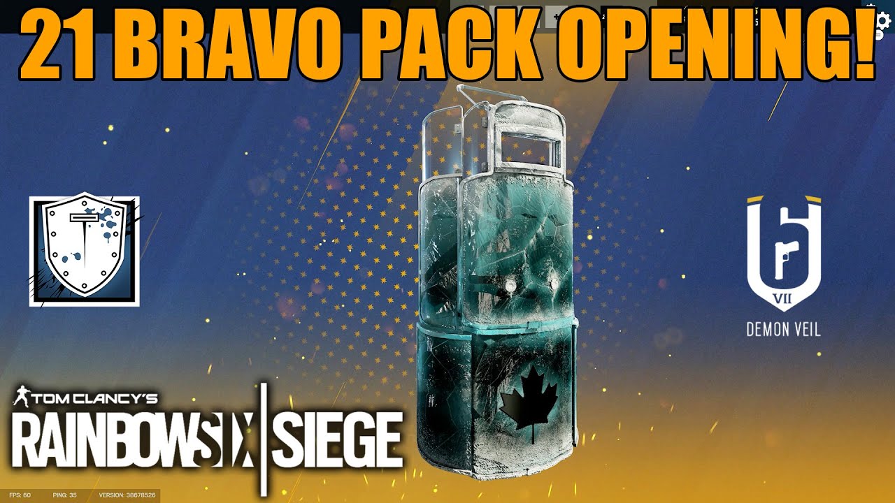 21 Bravo Pack Opening - Rainbow Six Siege - YouTube