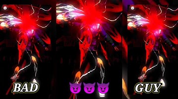 BAD GUY 😈✨ || XML + CC || Preset Alight Motion Editing ✨ || Free Fire video✨#freefire