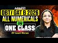 DBT/ GAT B 2026 ALL NUMERICALS IN ONE CLASS BY Gauri Ma’am