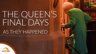 Queen Elizabeth's final days as they happened | Royal News Today