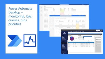 Power Automate Desktop - monitoring, logs, runs details