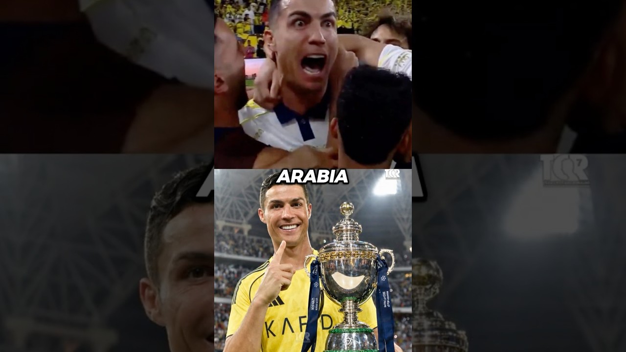 How Ronaldo scored the free-kick that won Al Nassr their first trophy.🤩🏆