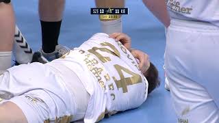 Miha Zarabec Feinting And Send Off Matej Gaber Vs Pick Szeged 9.12.2021