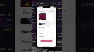 Gifts Product Orders filtering | React Native 2022 | TypeScript | JavaScript | CSS | iOS | Android