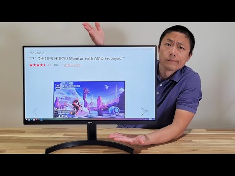 Budget Monitor For Photo and Video Editing - LG 27QN600-B Unboxing and Review