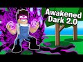 I AWAKENED DARK 2.0 AND ITS INSANELY GOOD! Roblox Blox Fruits