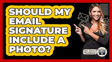 Should My Email Signature Include A Photo?