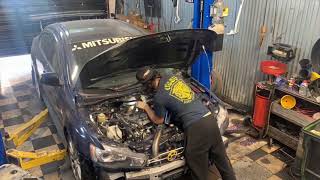 Evo X 4B11T engine replacement everything in 6 mins Australia S First 4b11t Engine Swap