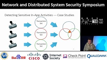 NDSS 2018 -  OS-level Side Channels without Procfs: Exploring Cross-App Information Leakage on iOS