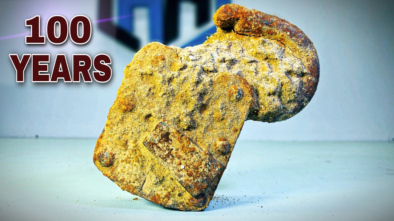 Very Rusty Lock Restoration - Restoration Video Better Then 