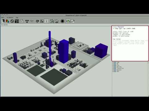 Data presentation in CodeCity