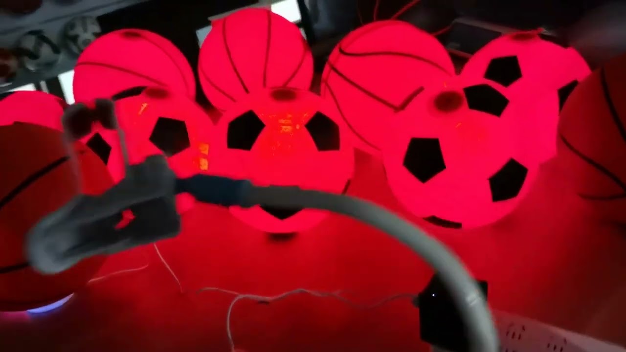 wireless rechargeable light up sports ball