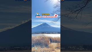 3 Ways Tokyo  Fuji  japantrip explorejapan mountfuji fujikawaguchiko solotrip tutorial
