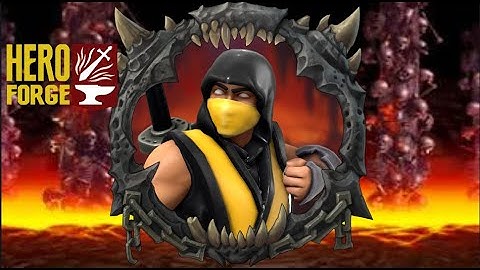 HERO FORGE : SCORPION CREATION