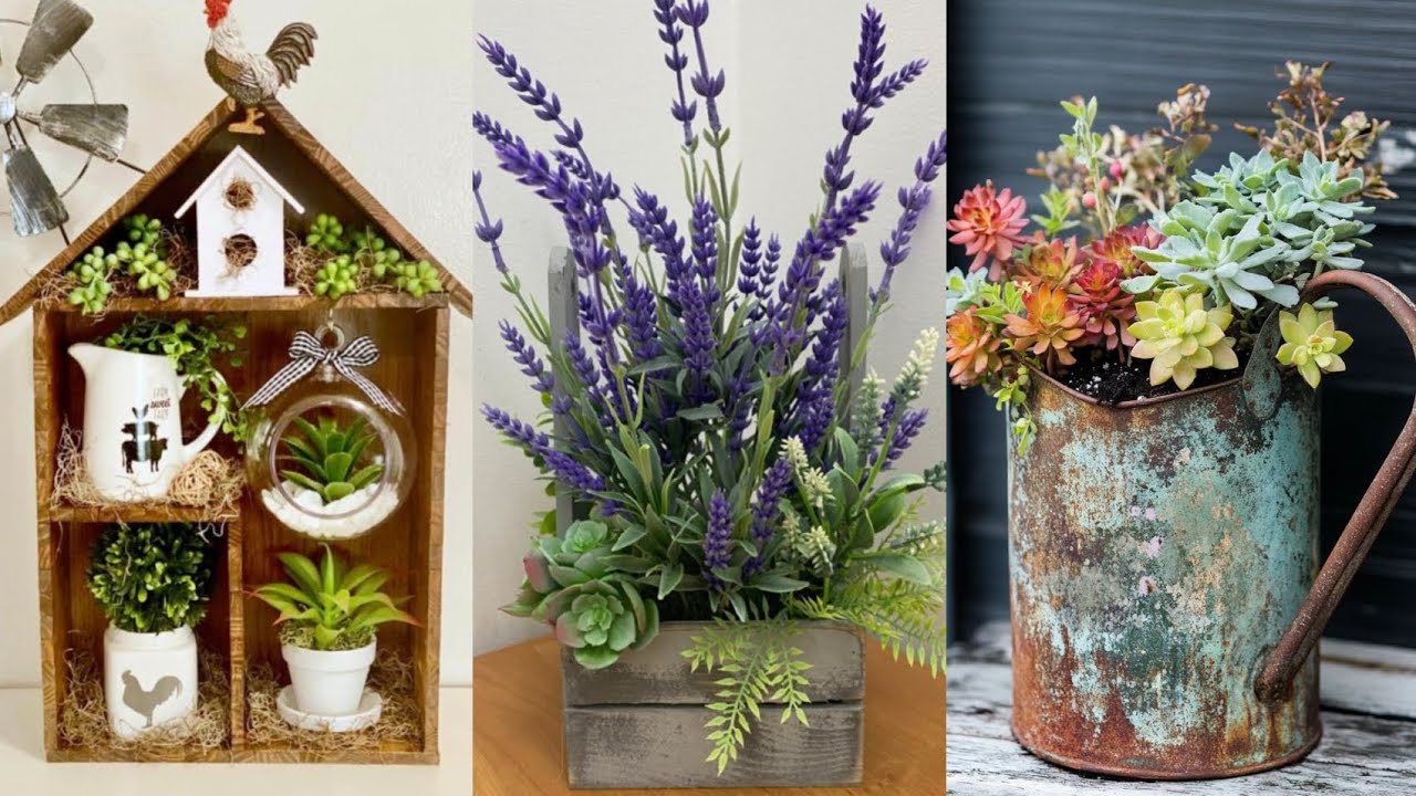 Thrifty Charm Decor: винтажный деревенский стиль и шебби-шик | Ремонт и переделка дома в стиле "ш...