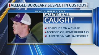 Wood County officials arrest man after manhunt