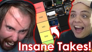 ASMONGOLD BAD TAKES TIER LIST