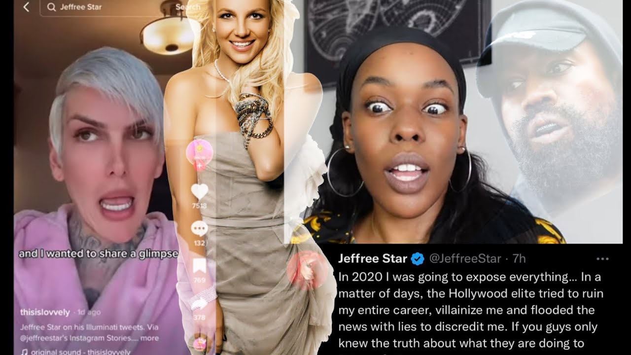 Jeffree Star's RANDOM & SCARY tweets about BRITNEY SPEARS & KANYE WEST | REACTION