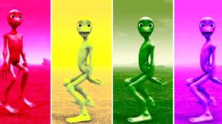 Yellow Alien Dance VS RED Alien Dance VS  Alien Dance