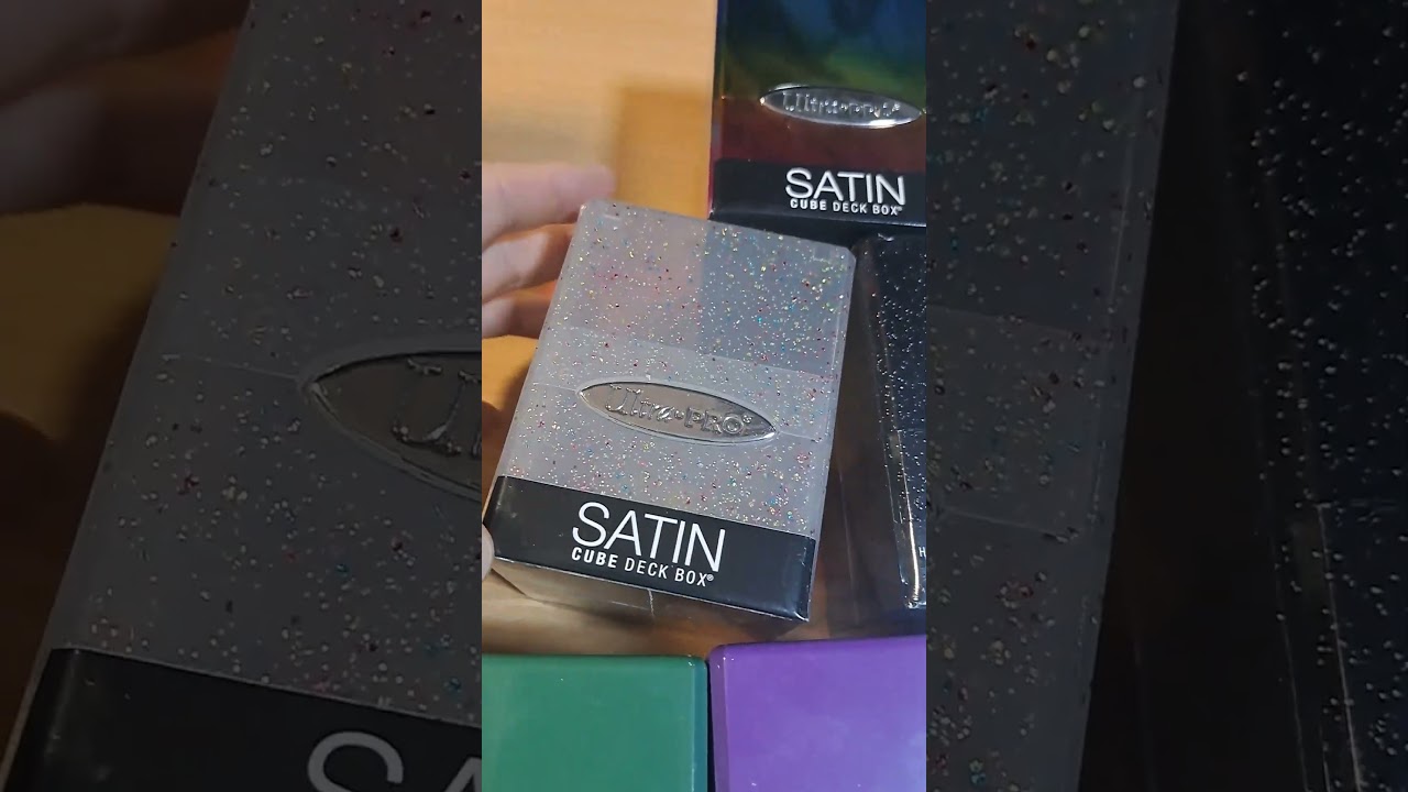 Satin Cube 100+ Ultra Pro deck box 