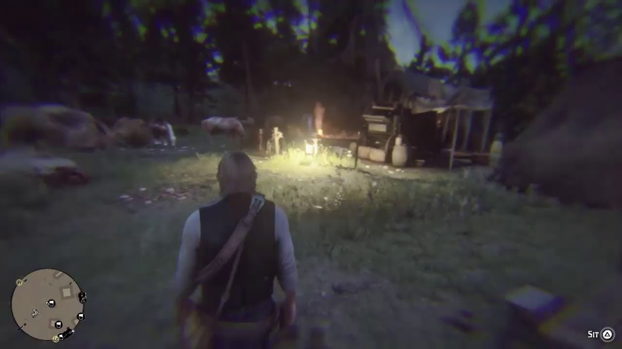 Getting drunk (Red dead redemption 2) - YouTube