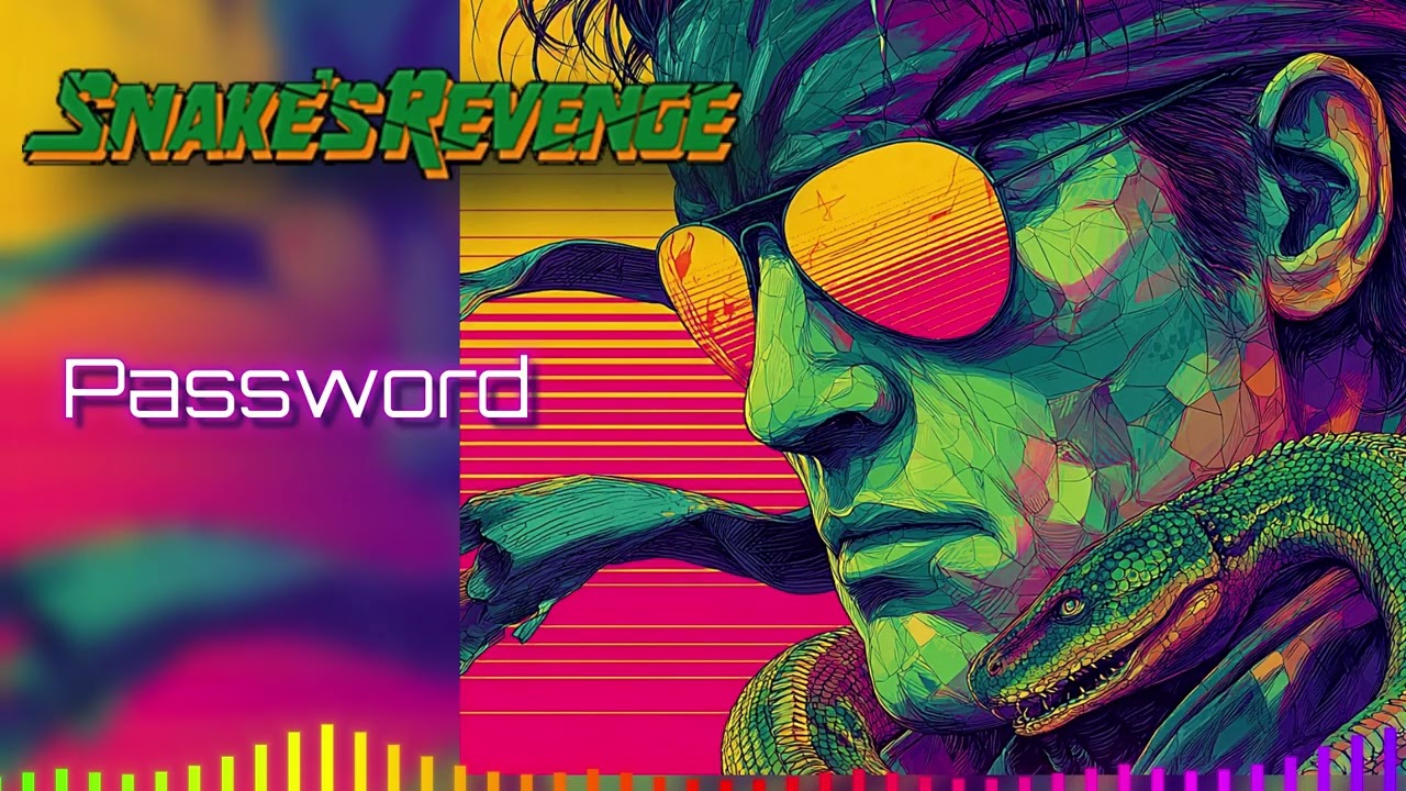 Metal Gear Snake's Revenge ~ Password ~ OST 80s Synthwave ~ Electro Pop Version ~ NES ~