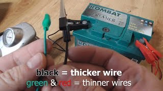 Electrical Resistance of Thin vs Thicker Wires