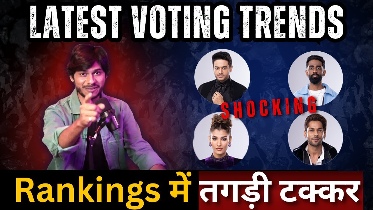Bigg Boss 19 Latest Voting Trends कौन होगा घर से बेघर ? Rankings में तगड़ी टक्कर