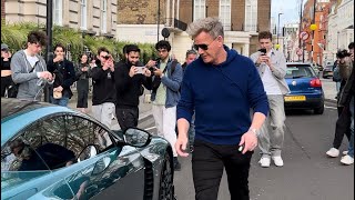 Gordon Ramsey Driving His £1.5 Million Aston Martin Valour In London!!!