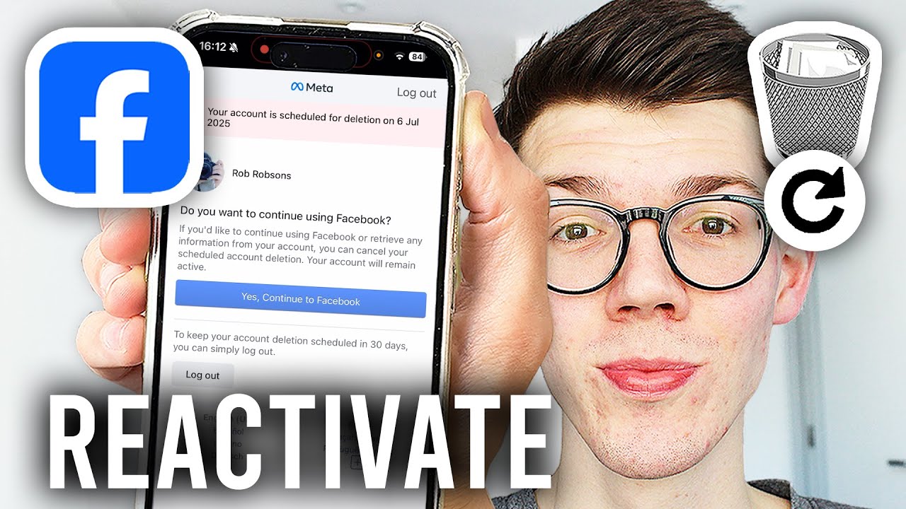 How To Reactivate Deleted Facebook Account - Full Guide