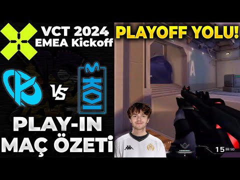 Karmine Corp vs KOI MAÇ ÖZETİ | VALORANT 2024 EMEA Kickoff