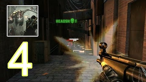 MAD ZOMBIES: Offline Games -  Gameplay walkthrough Part 4 - Mission 4 Completed (ios,Android)