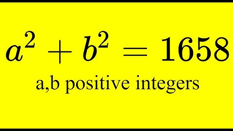 Very interesting Sum of 2 squares problem! (POSITIVE INTEGERS)