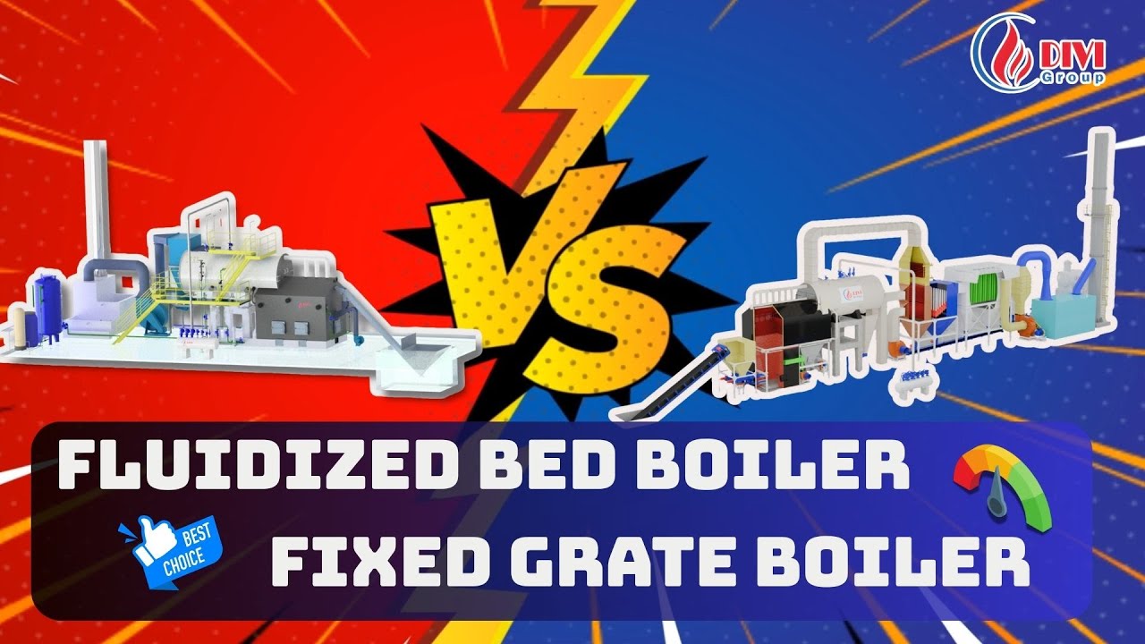 Compare Fluidized Bed Boiler & Fixed Grate Boiler