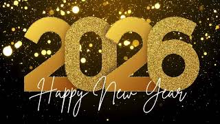Szczęśliwego Nowego Roku 2026 Wygaszacz ekranu Muzyka na imprezę sylwestrową Tło noworoczne Muzyk... screenshot 1