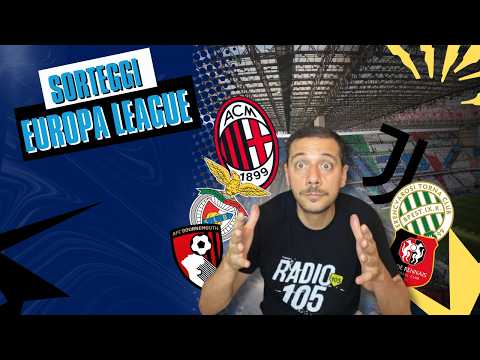 Video COMMENTIAMO I SORTEGGI DI EUROPA LEAGUE! MILAN-VENEZIA VITTORIA A DUE FACCE!