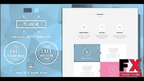 Preview You and Me - Wedding Muse Template TForest