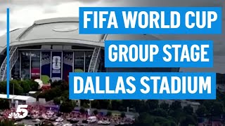 Arlington prepares for World Cup match at Dallas Stadium – England Vs. Croatia. | NBCDFW