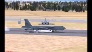 CS B-52 Driver Perfect Landing FSX