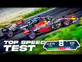 F1 2021 Top Speed Comparison (ALL CARS)