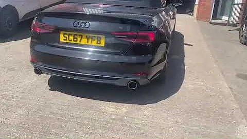🤩🤩🤩 AUDI A5 2.0TFSI DUAL EXIT BACK BOX DELETE 🤩🤩🤩