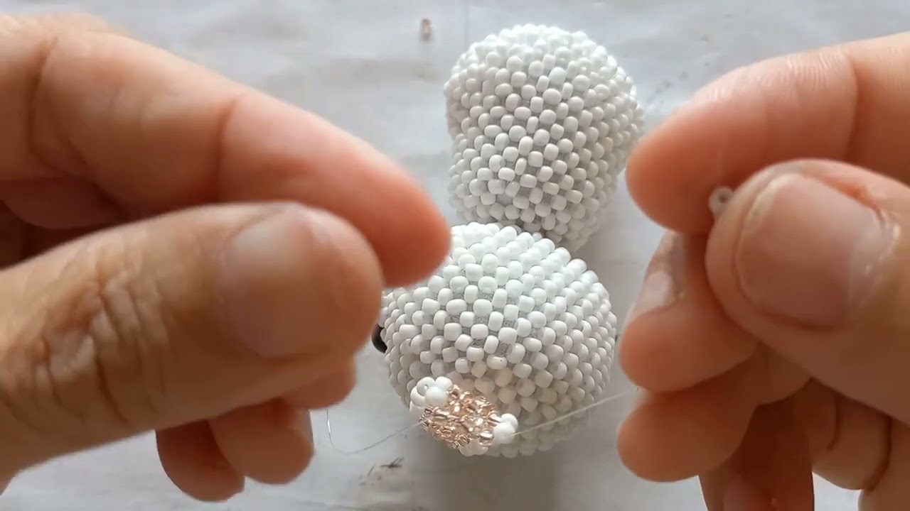 How to make beads big rabbit 🐇 part 3/4, micangas, keychan beada