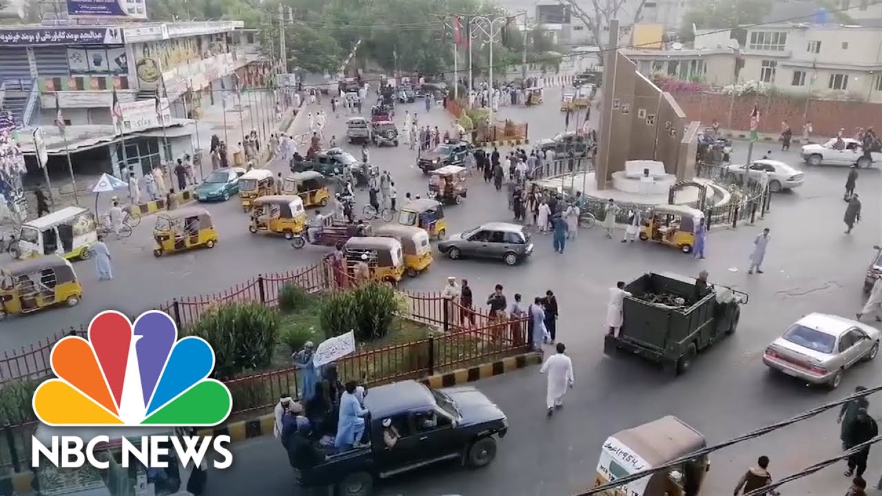 Taliban Opens Fire On Protesters Raising Afghan National Flag