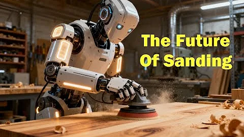 The Future of Wood Sanding: Autonomous AI Robot. The Omnirobotic PSA-80 PRO