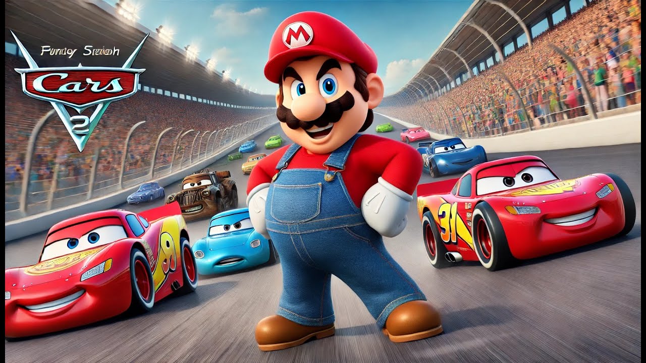 ¡Super Mario Bros y Los Cars 🚗🍄 videos de carros Super Aventuras ...