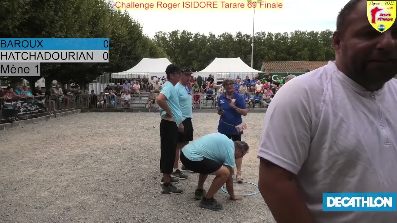 Miniature de la vidéo : Challenge Roger Isidore Hatchadourian vs Barroux