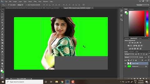 How To Joint Picture Editing Green Part -13 Background in Photoshop cc CBCreation Ishika Tech