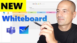 🔳How to use the NEW Whiteboard in Office 365